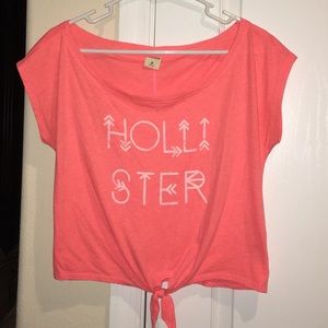 Hollister half top