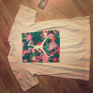 Youth L Air Jordan tee shirt