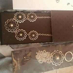 Grace Adele necklace and purse clip