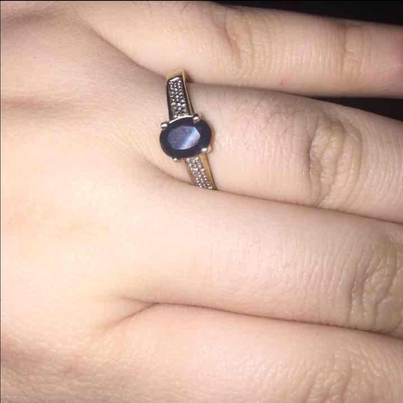 Gold plated ring