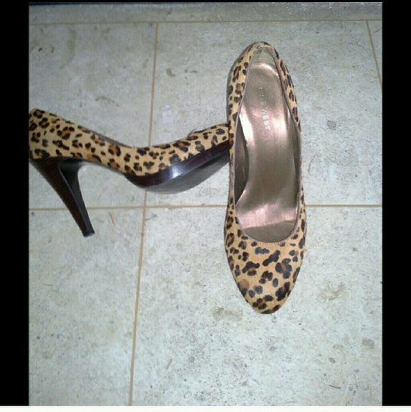 Leopard high heels