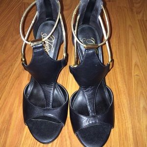 Fergie footwear Raegan Black high heels