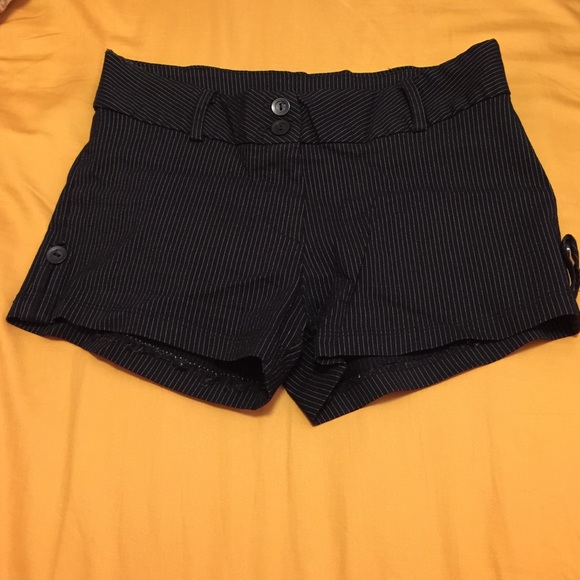 Pin stripe shorts