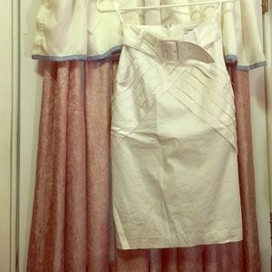 Bebe belted pencil skirt
