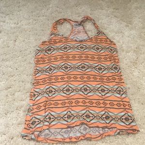 Tribal print razorback