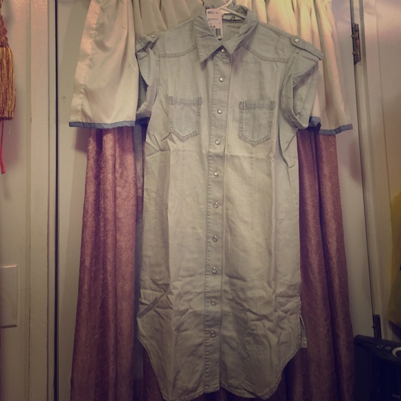 Denim dress