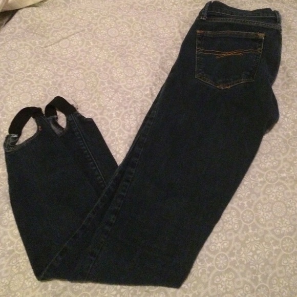 Gap legging jeans w/foot stirrups