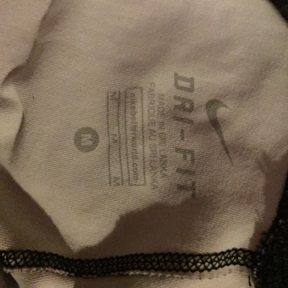 Black, grey, and white Nike yoga running pants - Picture 3 of 3