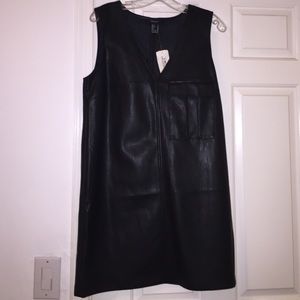 Black Leather Dress
