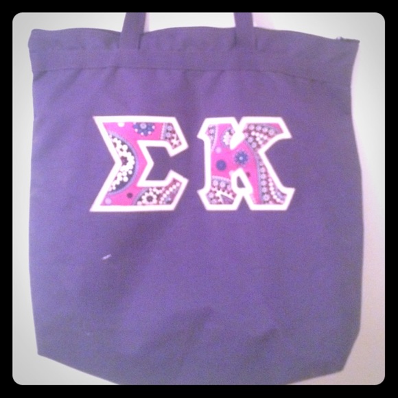 Sigma Kappa Letter Bag