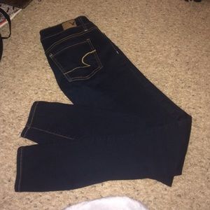 American eagle dark wash jeans