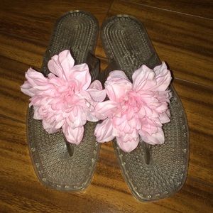 Kate Spade rubber flip flops