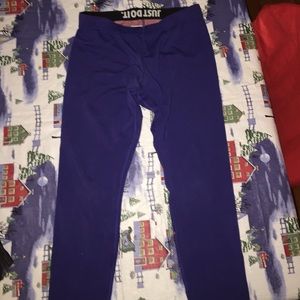 Long blue mostly & neon orange just the Nike sign