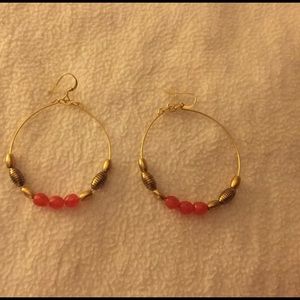 NWOT Alex & Ani Dangle Bead Earrings