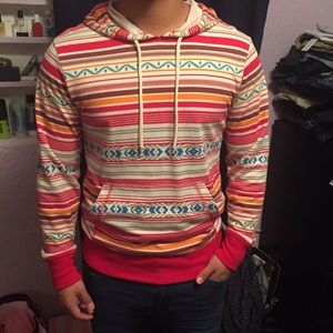 🆕Tribal Print Pac Sun Hoodie