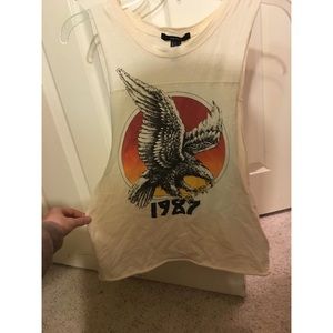 NWT 1987 eagle muscle tee
