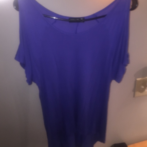 Blue flow shirt