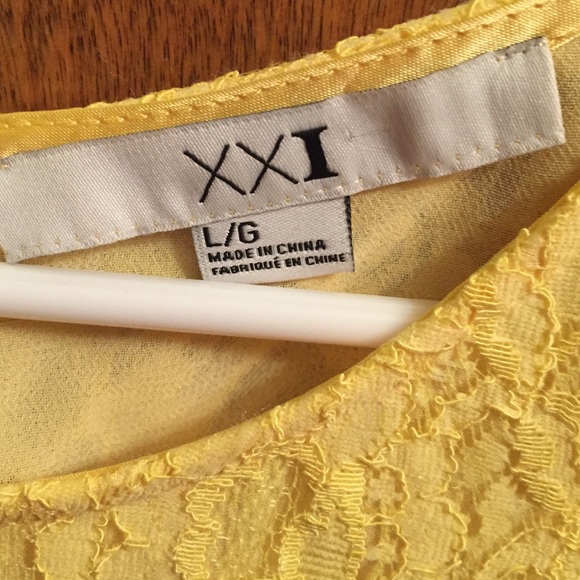 Yellow cap sleeve short dress - Picture 2 of 4