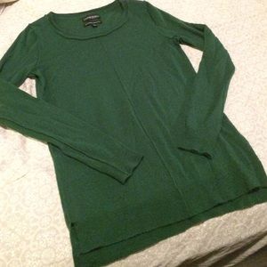 CynthiaRowley forest green wool sweatr-GORG COLOR!