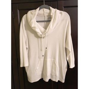 White lightweight sweater