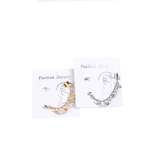 New💥! ZELMA ear cuff & stud set - Picture 3 of 4