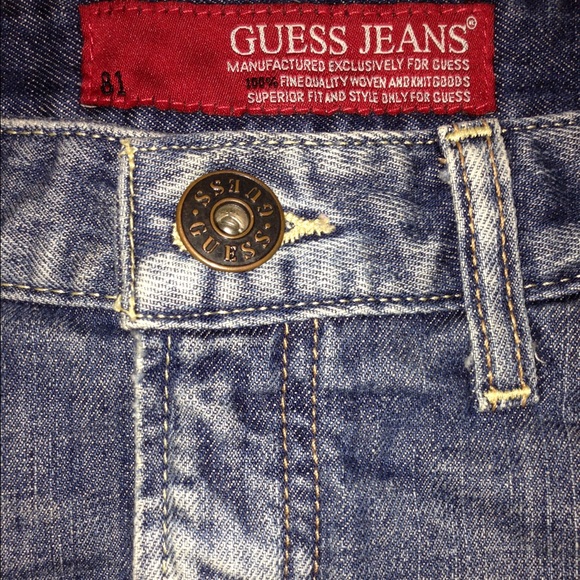 Short denim Guess skirt