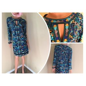 Wear to work! Chic bcbg print dress!