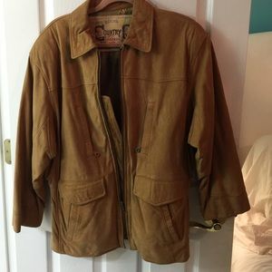 Lloyd Elliot's suede utility style jacket