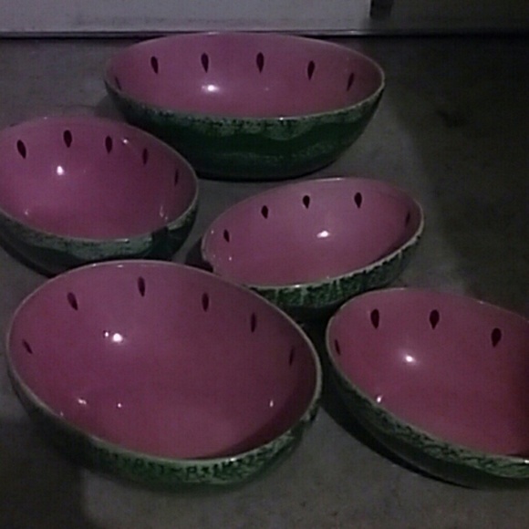 watermelon bowls