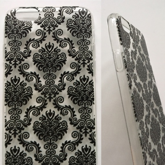 iPhone 6 & iPhone 6S Case "Black Lace Paisley" - Picture 4 of 4