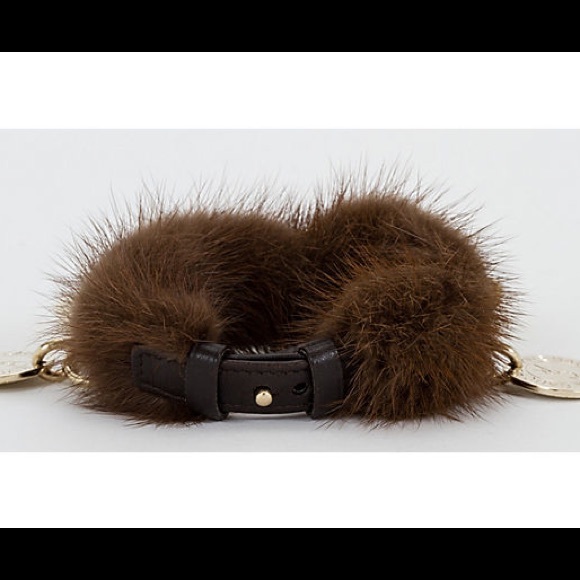 Ysl mink charm cuff bracelet - Picture 2 of 4