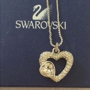 Swarovski heart necklace
