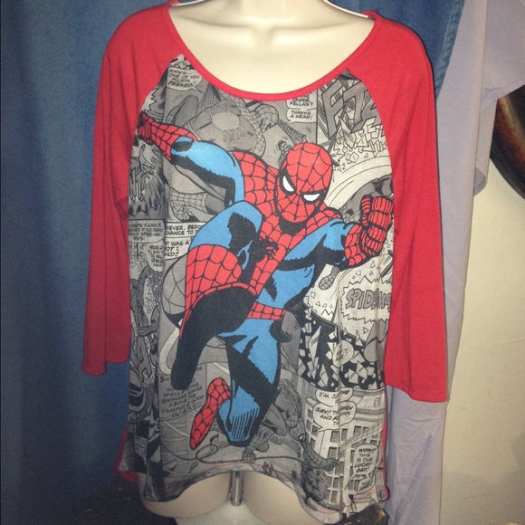 Spider-Man top nwot