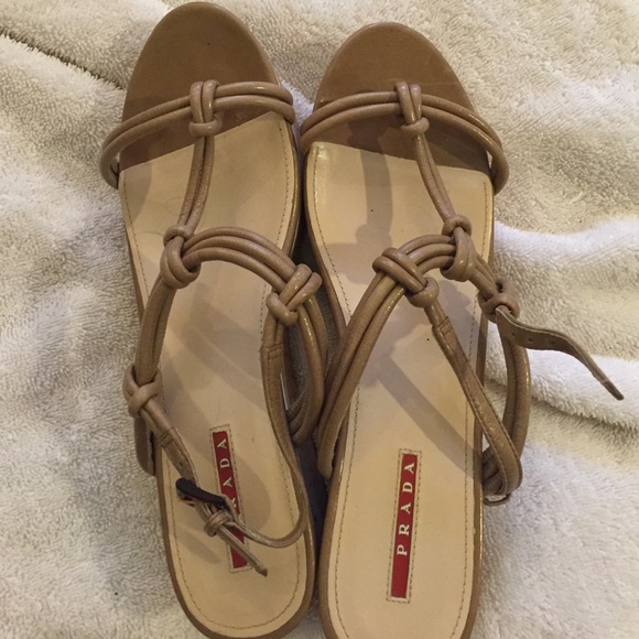 PRADA SANDALS like new