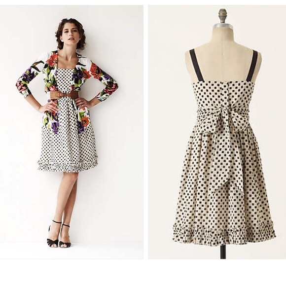 🚫SOLD🚫Anthropologie Chocolate Chip Dress - Picture 2 of 4