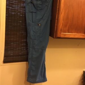 Koi brand Lindsay cargo ROYAL BLUE scrub pants XL