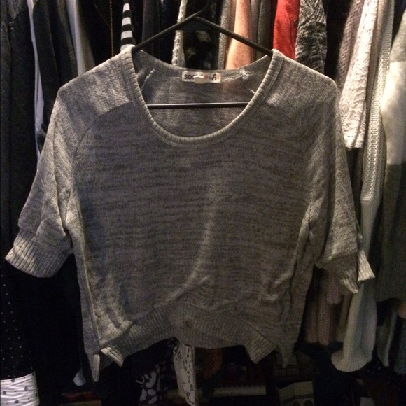 Dolman half sweater