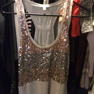 Express sequin cami