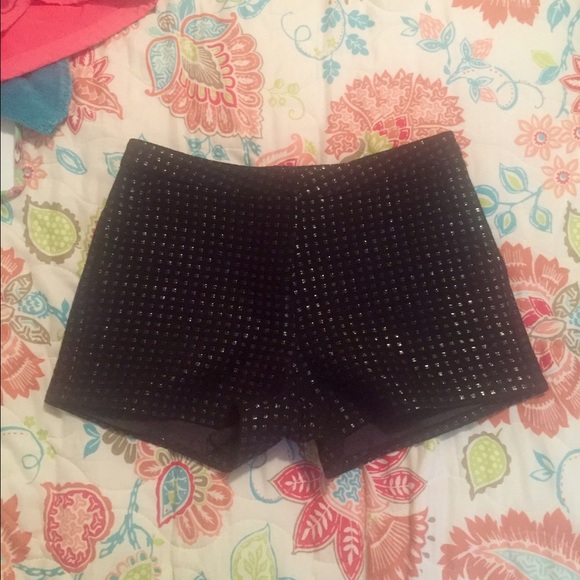 Black dressy shorts