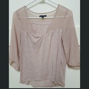 American Eagle boho blouse
