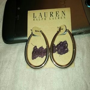 Ralph Lauren hoop earrings