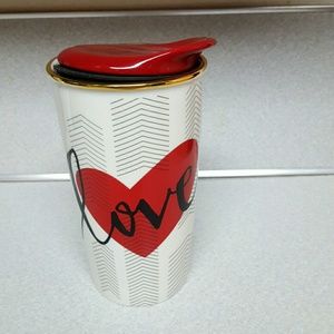 Starbucks 2014 Double Wall Love Tumbler with lid