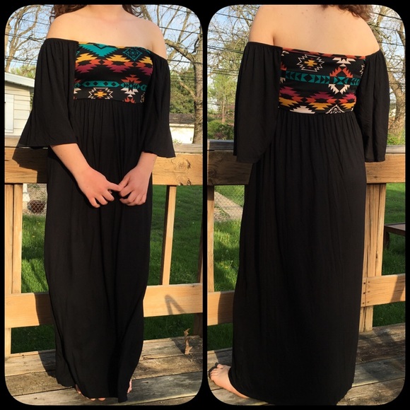 🍭Boho Batwing Maxidress! NEW! - Picture 2 of 4