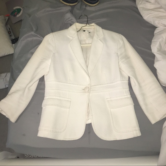J CREW  white blazer. Barely worn:)