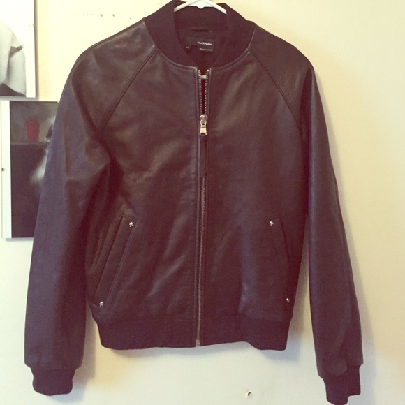 The Kooples lamb leather jacket with tags