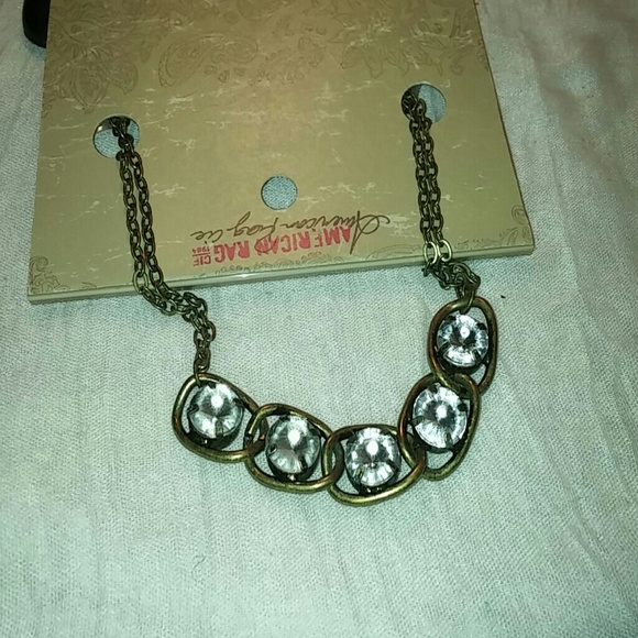 Bling statement necklace