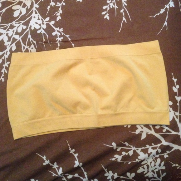 NWOT Yellow bandeau.