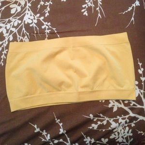 NWOT Yellow bandeau.