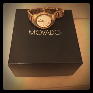 MENS Rose Gold Movado Watch!