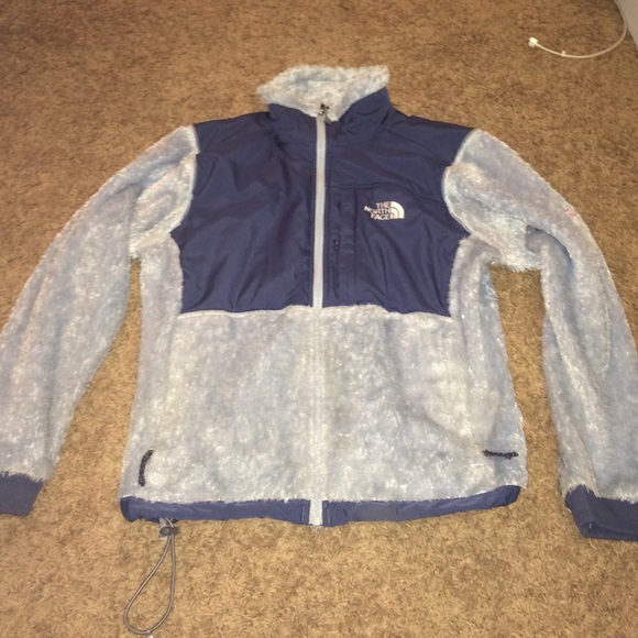 Powder Blue North Face zip up - Picture 1 of 3